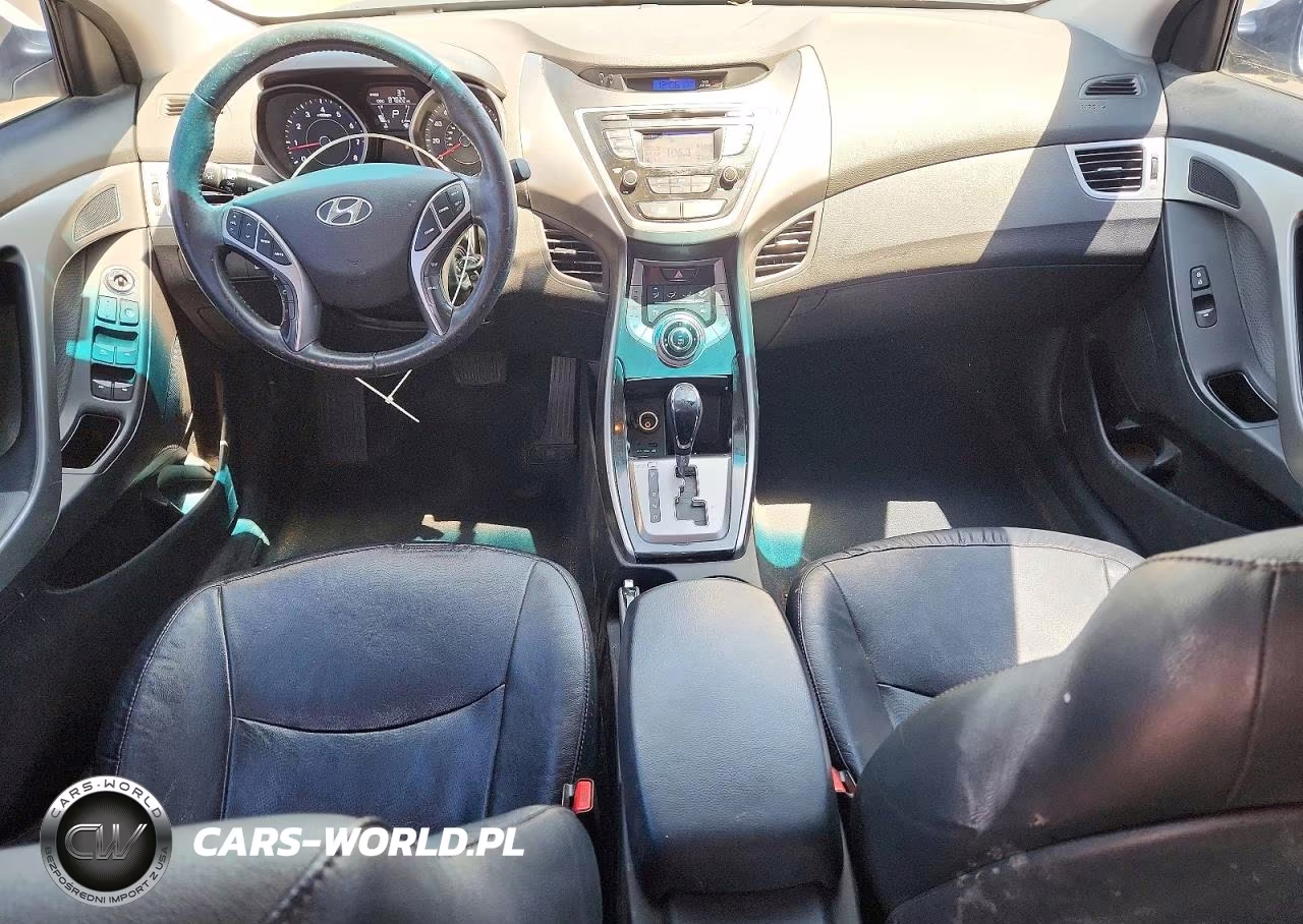 2013 Hyundai Elantra Limited VIN:5NPDH4AE3DH259697 - 8