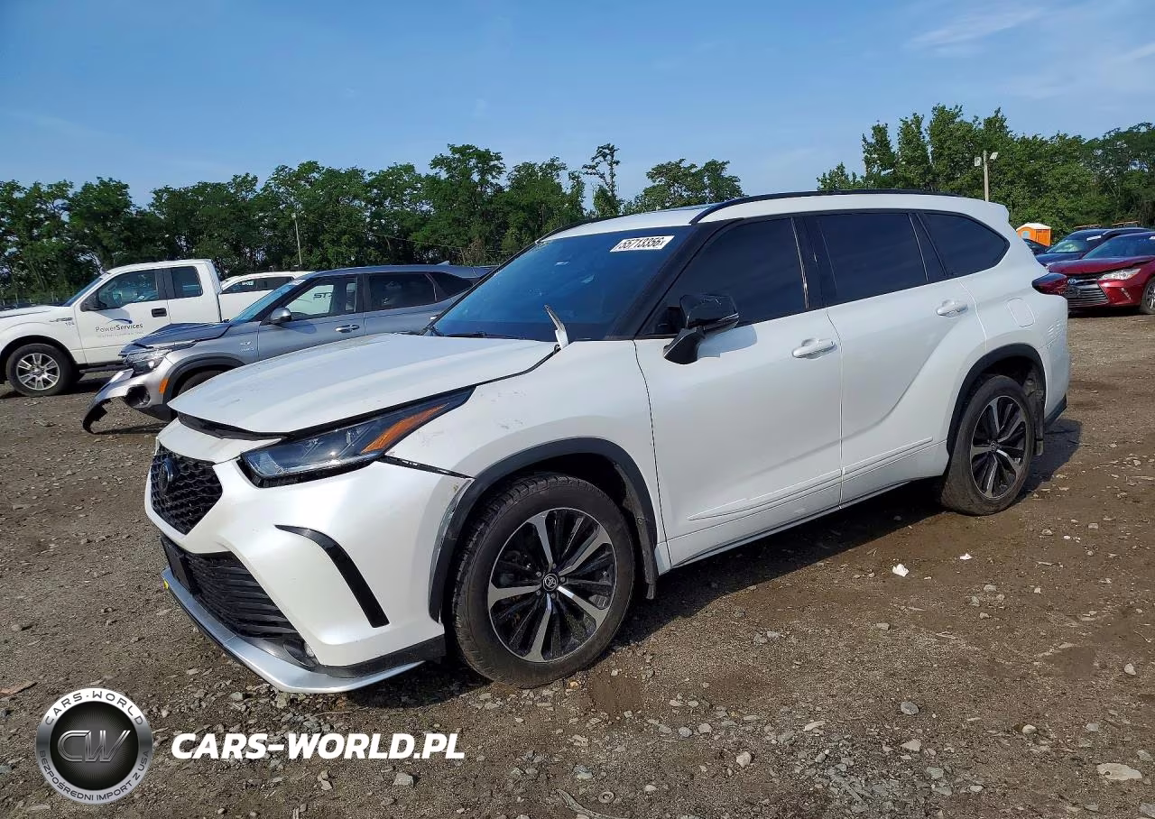 2022 Toyota Highlander Sport VIN:5TDJZRBH6NS200855 - 1
