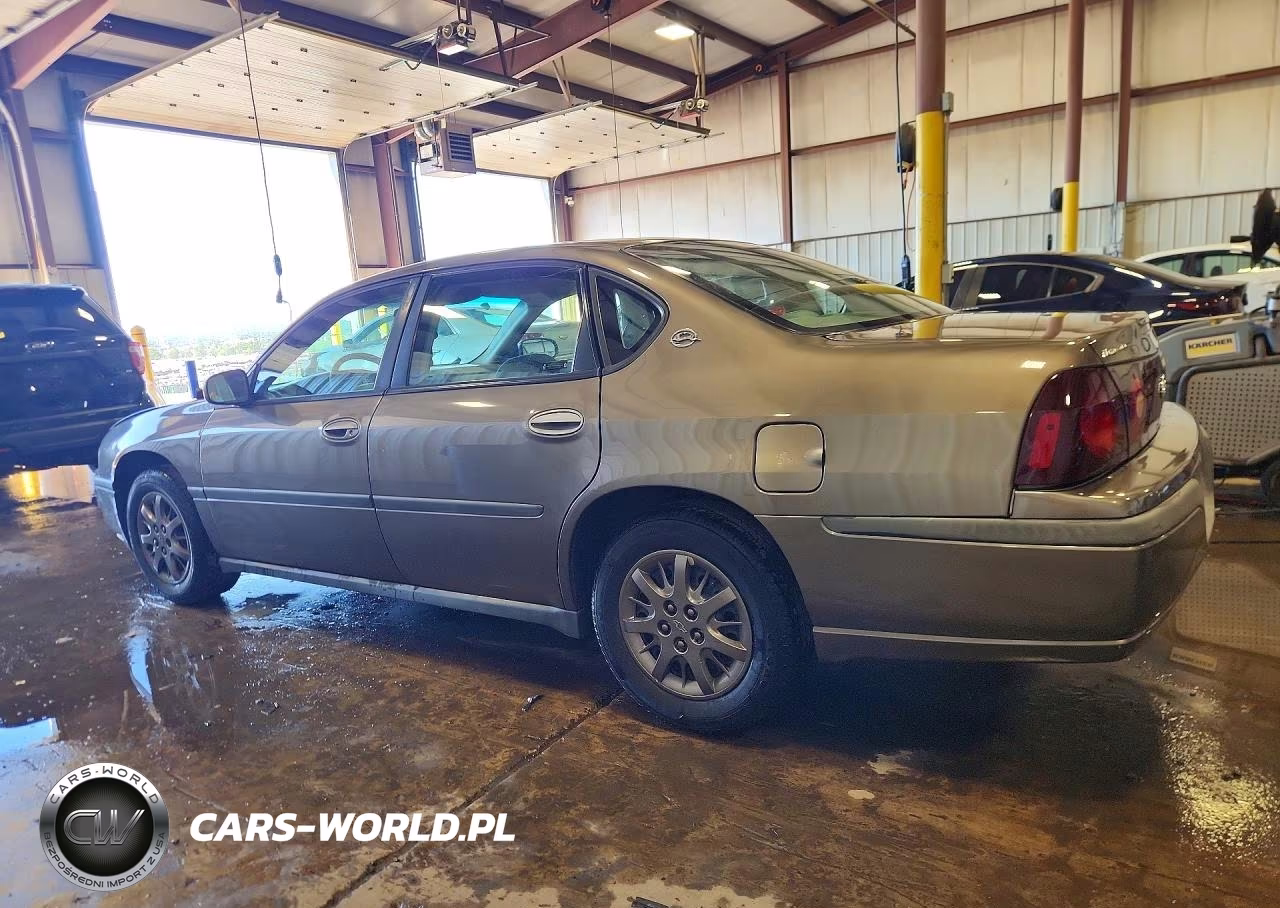 2002 Chevrolet Impala VIN:2G1WF55E529327280 - 2