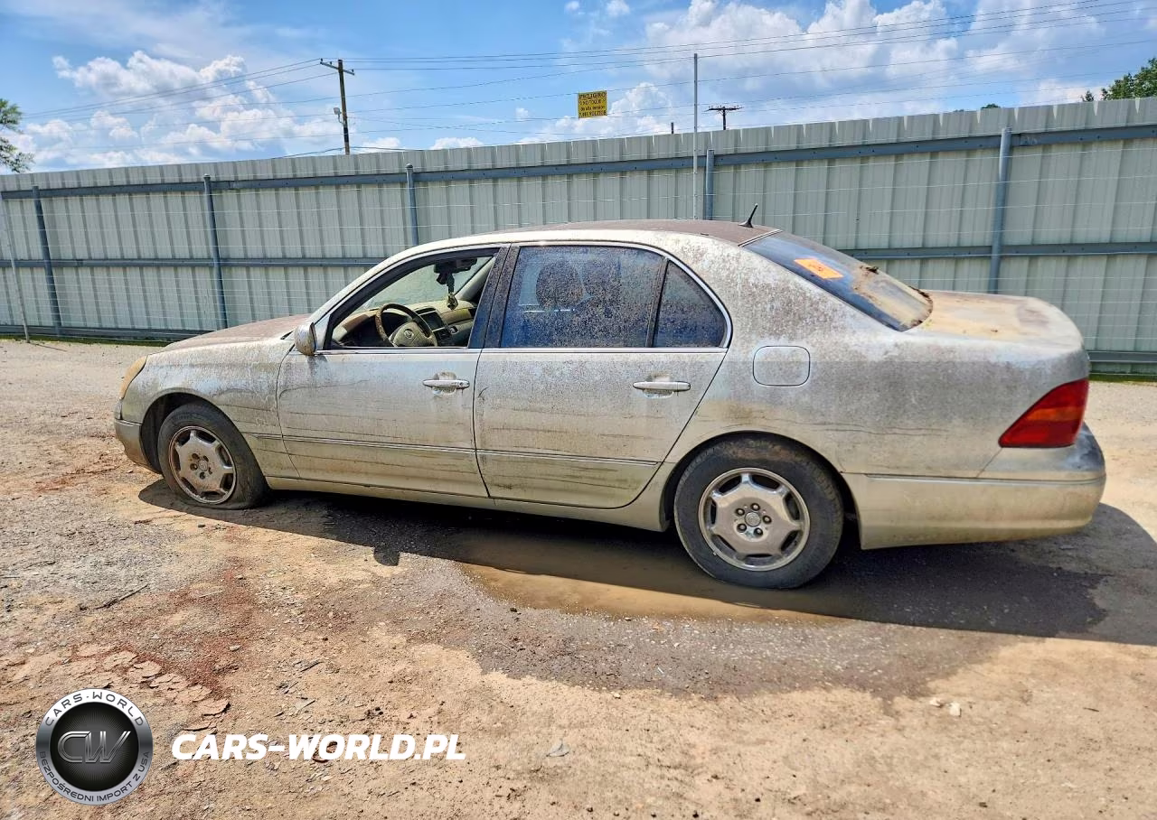 2002 Lexus Ls 430 VIN:JTHBN30F220055468 - 2