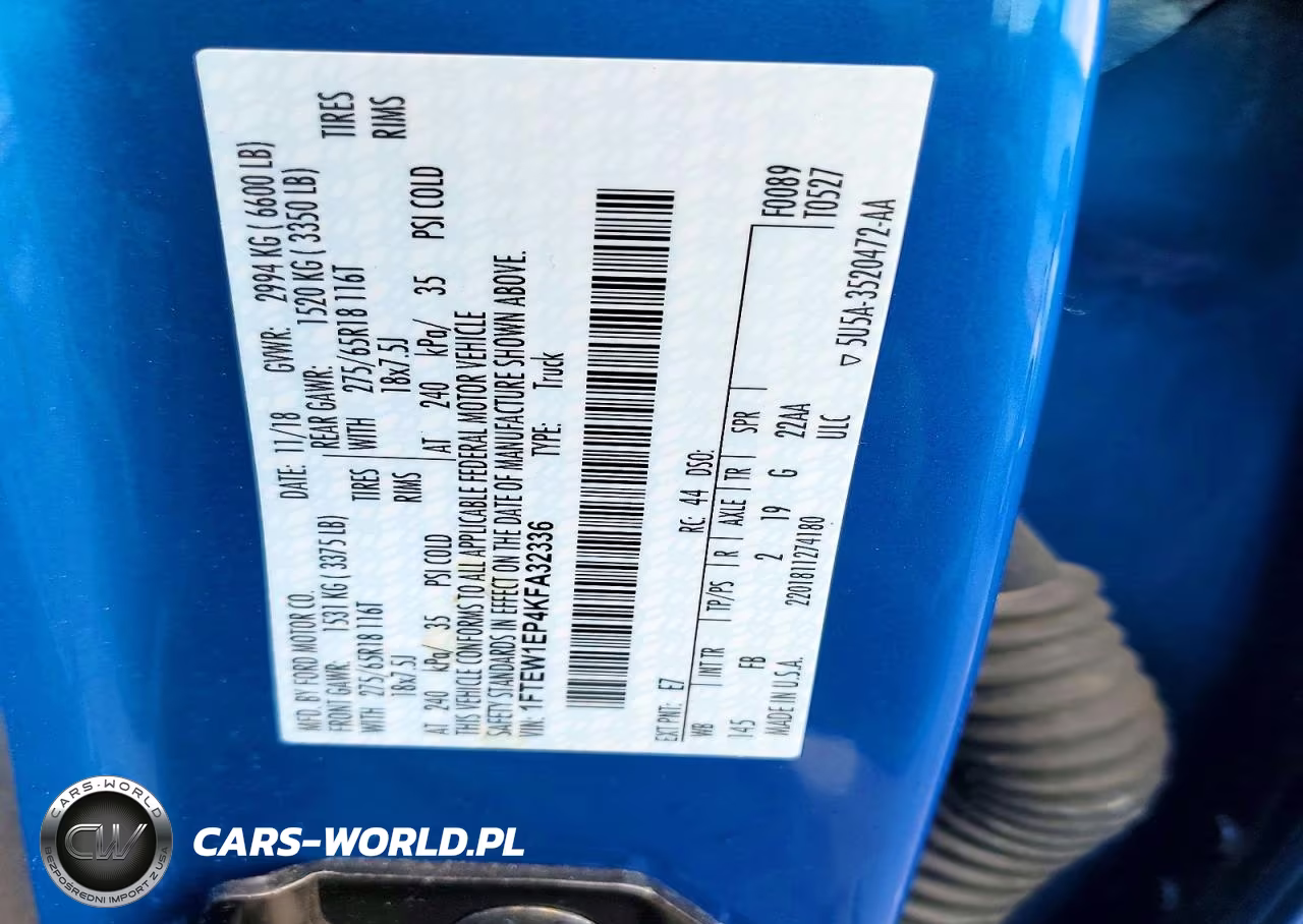 2019 Ford F150 Supercrew VIN:1FTEW1EP4KFA32336 - 12