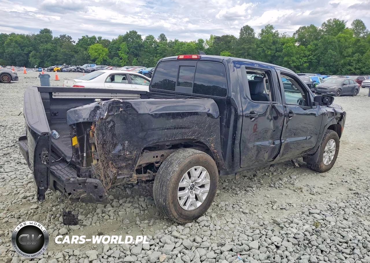 2022 Nissan Frontier Sv VIN:1N6ED1EKXNN663139 - 3