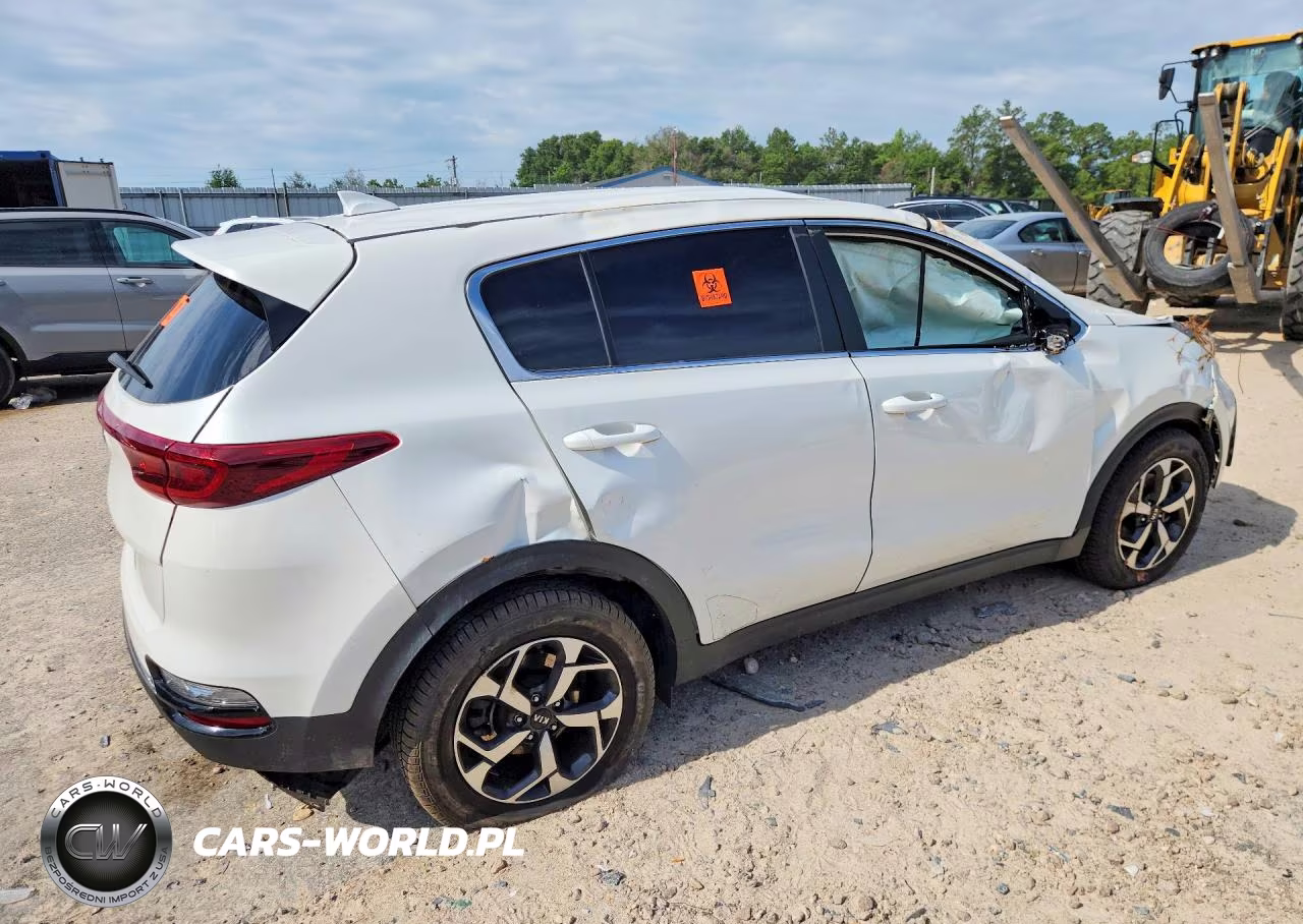 2021 Kia Sportage Lx VIN:KNDPM3AC8M7908349 - 3