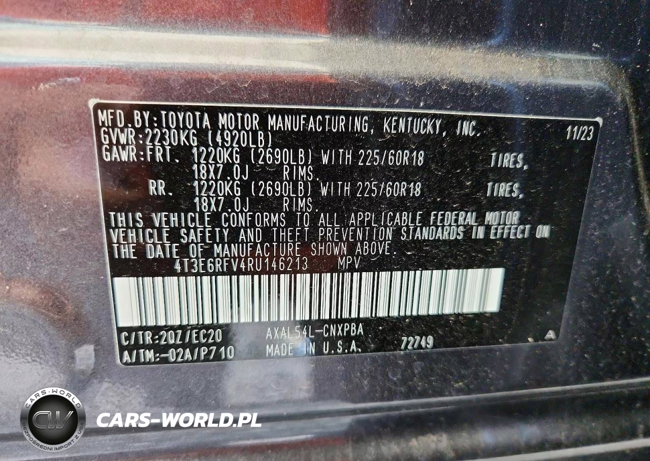 2024 Toyota Rav4 Hybrid Xse VIN:4T3E6RFV4RU146213 - 14