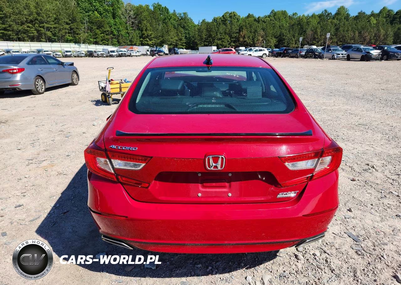 2021 Honda Accord Sport Se VIN:1HGCV1F40MA122504 - 6