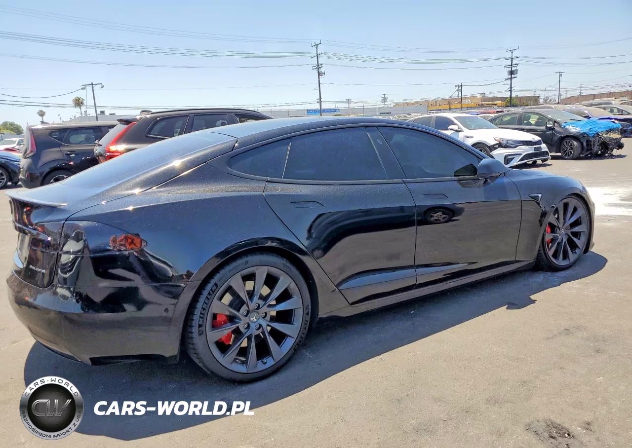 2021 Tesla Model S VIN:5YJSA1E43MF423380 - 3