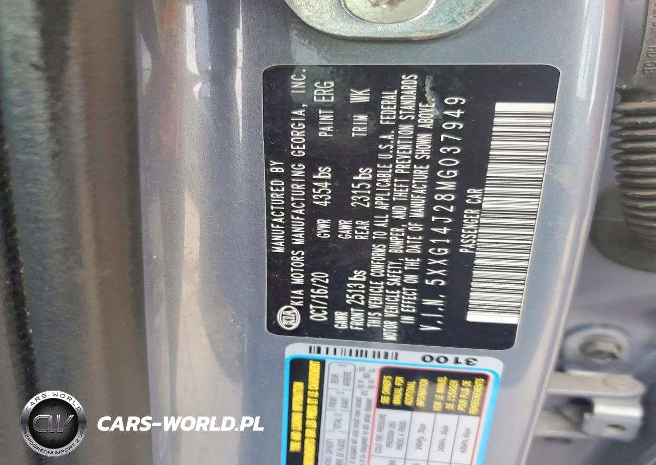 2021 Kia K5 Lxs VIN:5XXG14J28MG037949 - 12