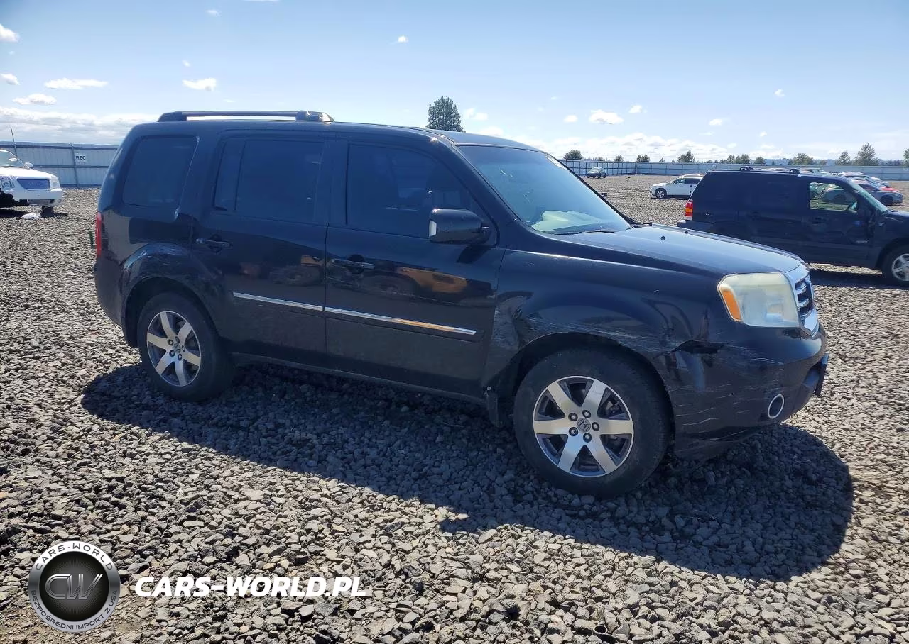 2013 Honda Pilot Touring VIN:5FNYF4H96DB017923 - 4