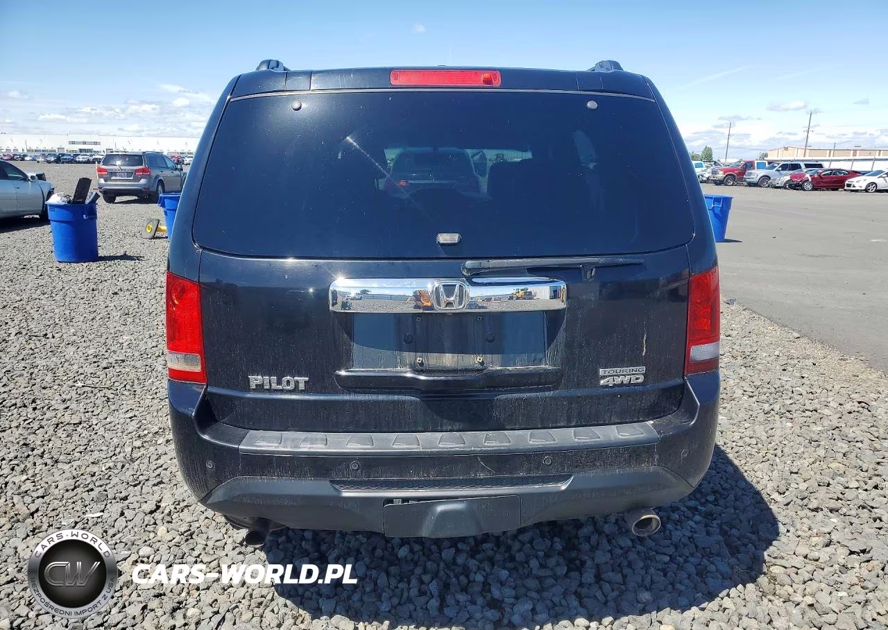 2013 Honda Pilot Touring VIN:5FNYF4H96DB017923 - 6