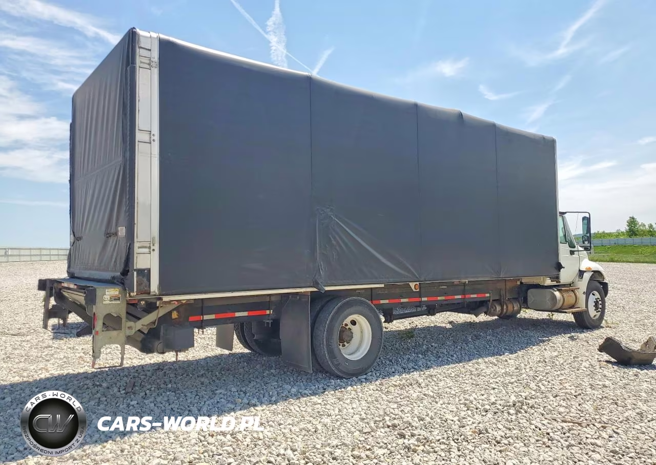 2018 International 4300 Curtain Side Truck VIN:1HTMMMMLXJH069169 - 3