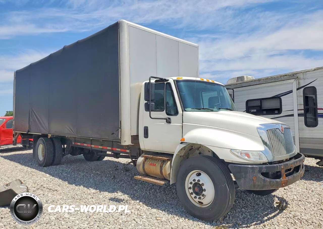 2018 International 4300 Curtain Side Truck VIN:1HTMMMMLXJH069169 - 4