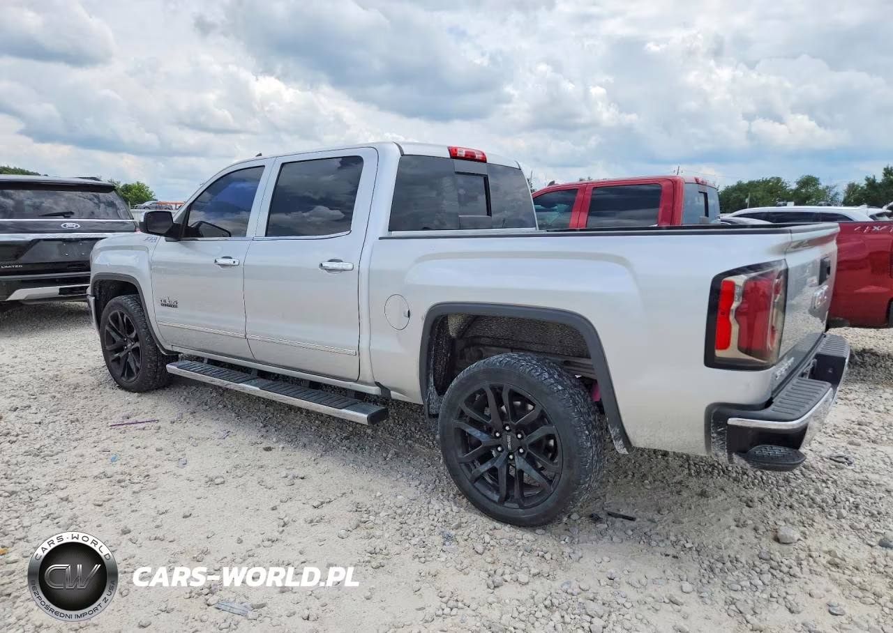 2018 GMC Sierra K1500 Slt VIN:3GTU2NEC9JG184315 - 2