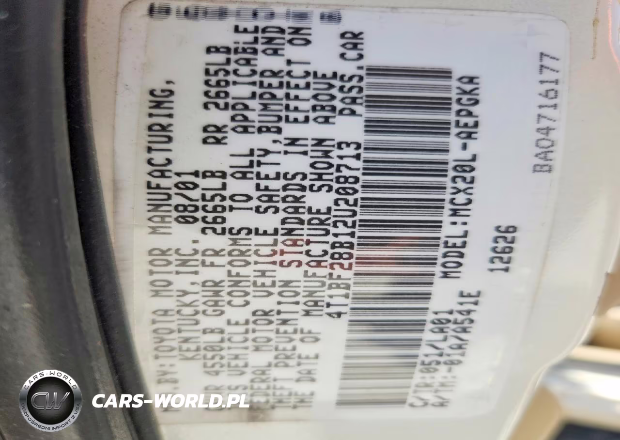 2002 Toyota Avalon Xls VIN:4T1BF28B12U208713 - 12