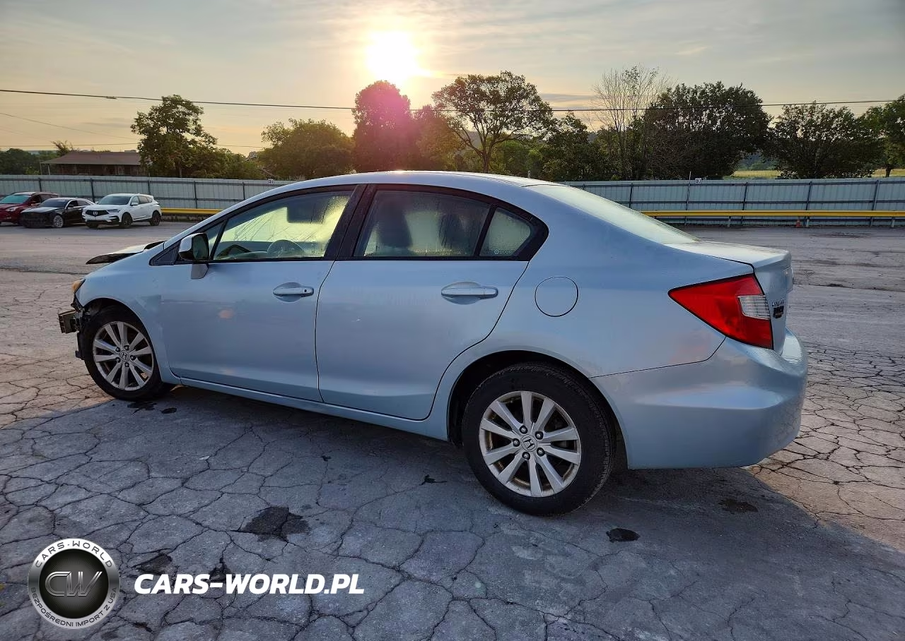 2012 Honda Civic Ex VIN:2HGFB2F80CH533531 - 2