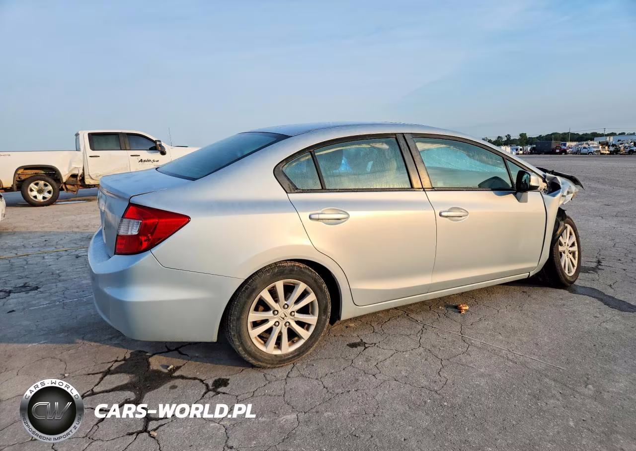 2012 Honda Civic Ex VIN:2HGFB2F80CH533531 - 3