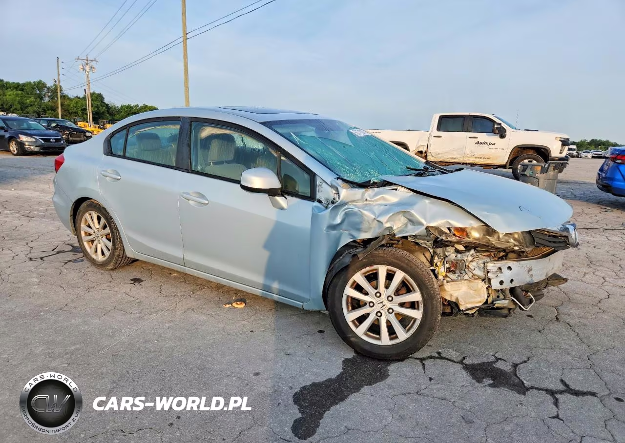 2012 Honda Civic Ex VIN:2HGFB2F80CH533531 - 4