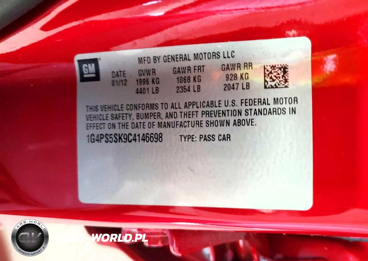 2012 Buick Verano VIN:1G4PS5SK9C4146698 - 12