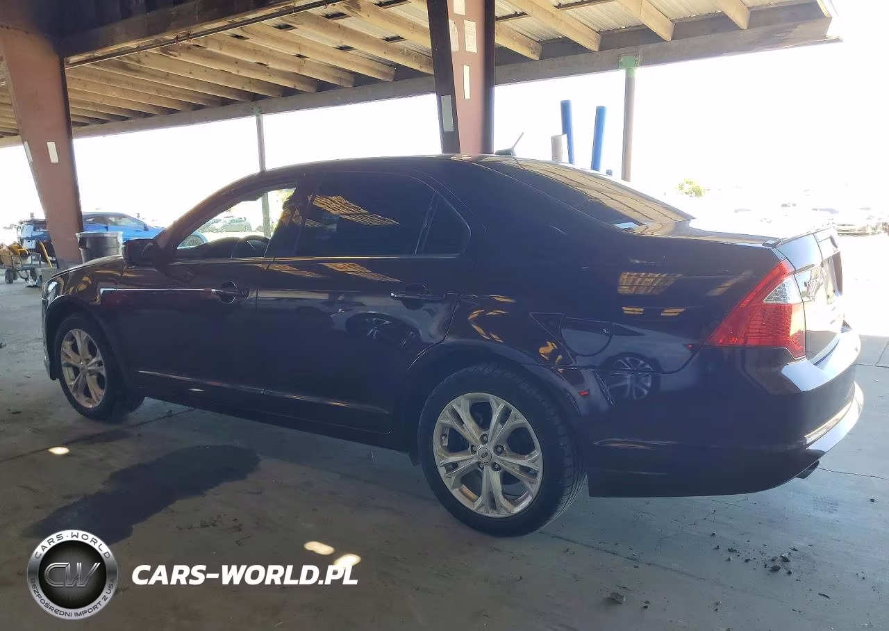 2012 Ford Fusion Se VIN:3FAHP0HG0CR340758 - 2