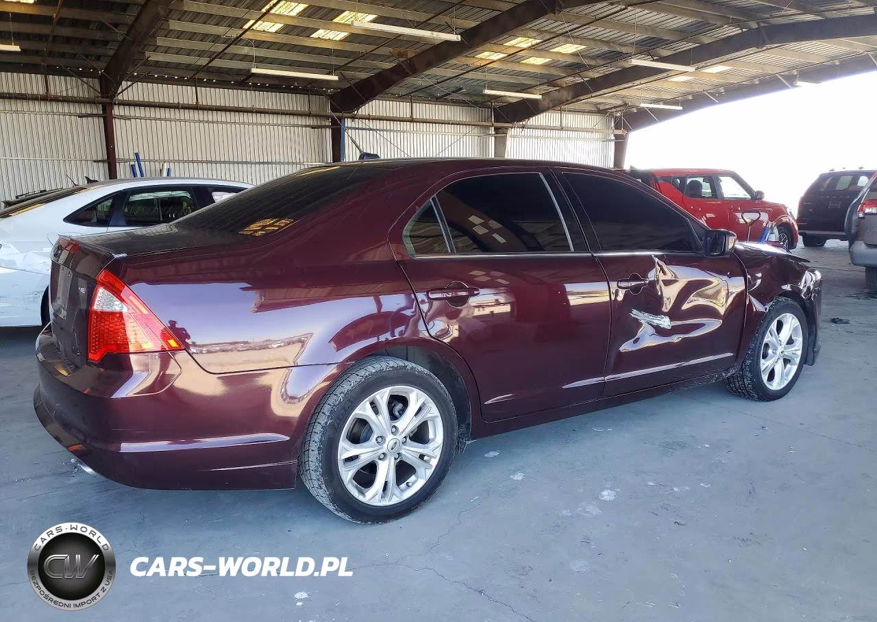 2012 Ford Fusion Se VIN:3FAHP0HG0CR340758 - 3