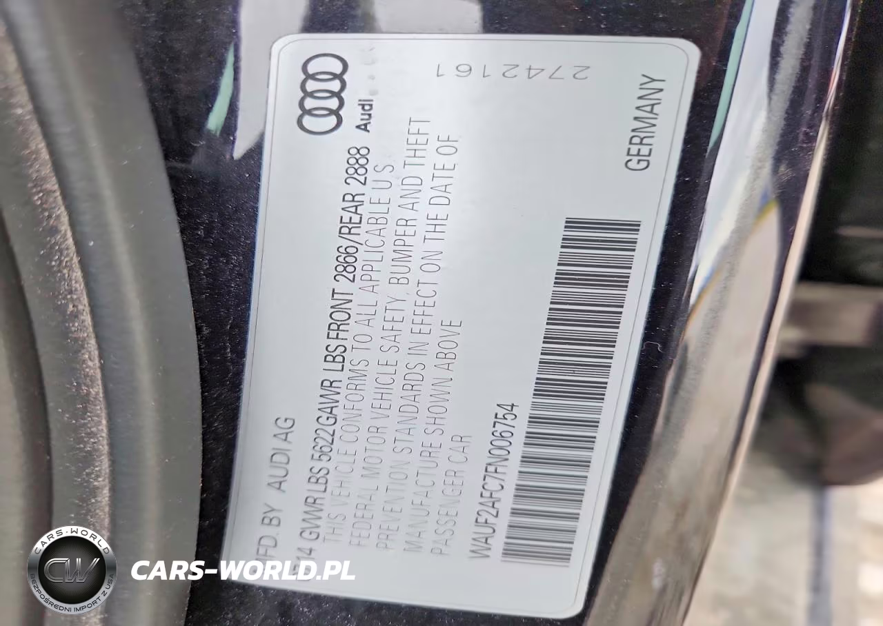 2015 Audi S6 VIN:WAUF2AFC7FN006754 - 13