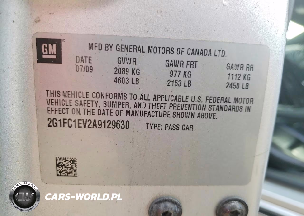 2010 Chevrolet Camaro Lt VIN:2G1FC1EV2A9129630 - 13