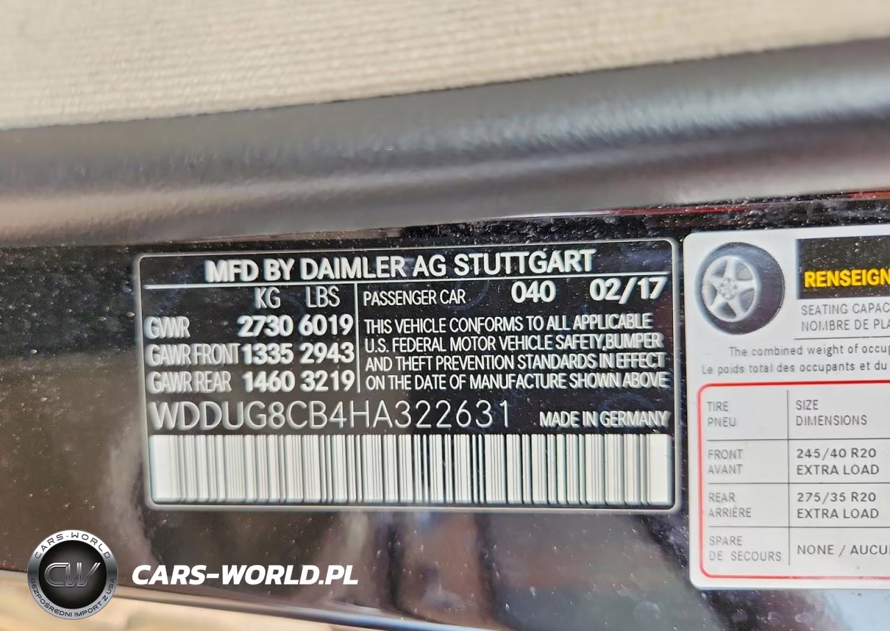 2017 Mercedes-Benz S 550 VIN:WDDUG8CB4HA322631 - 12
