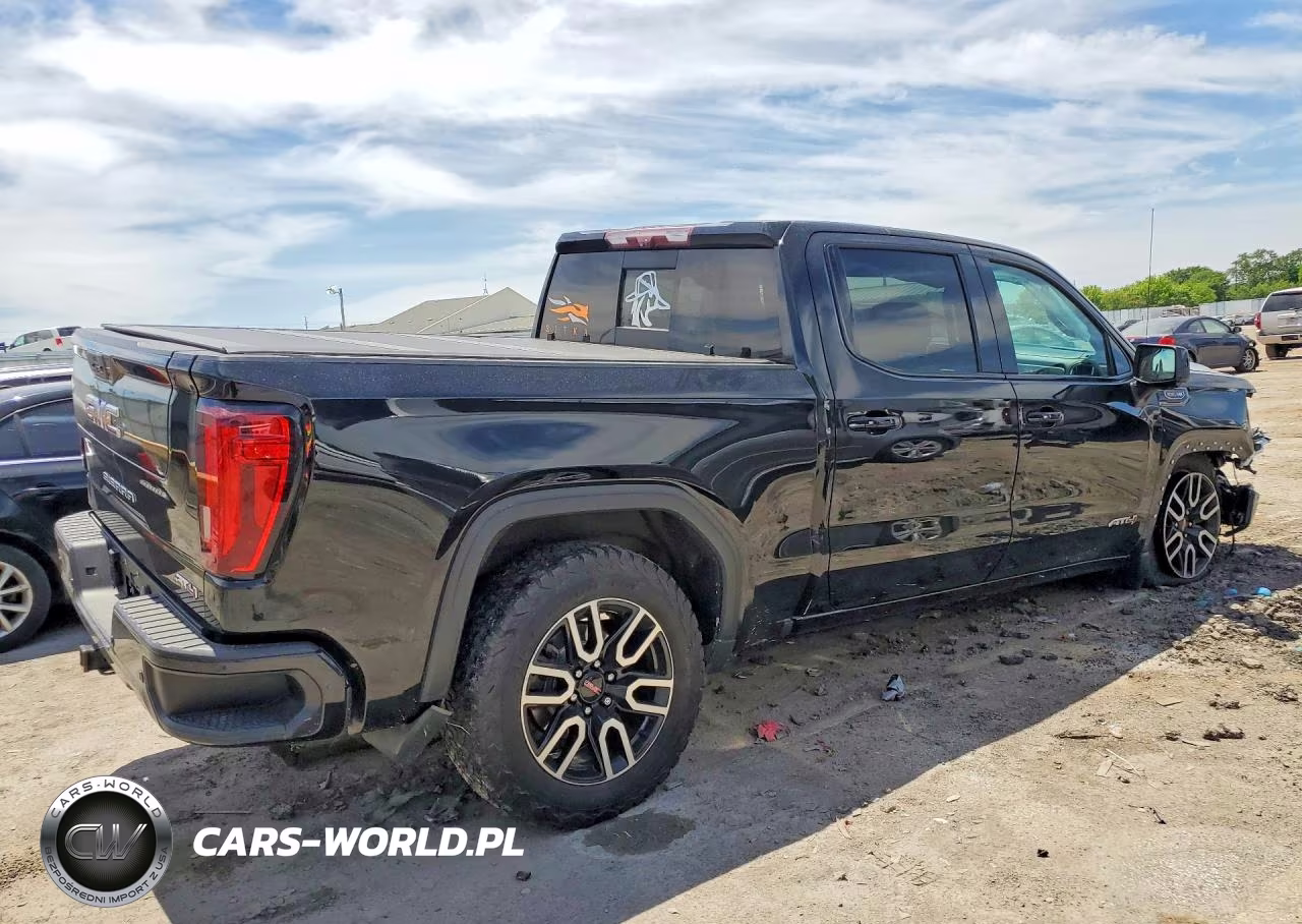 2021 GMC Sierra K1500 At4 VIN:3GTP9EEL1MG207910 - 3