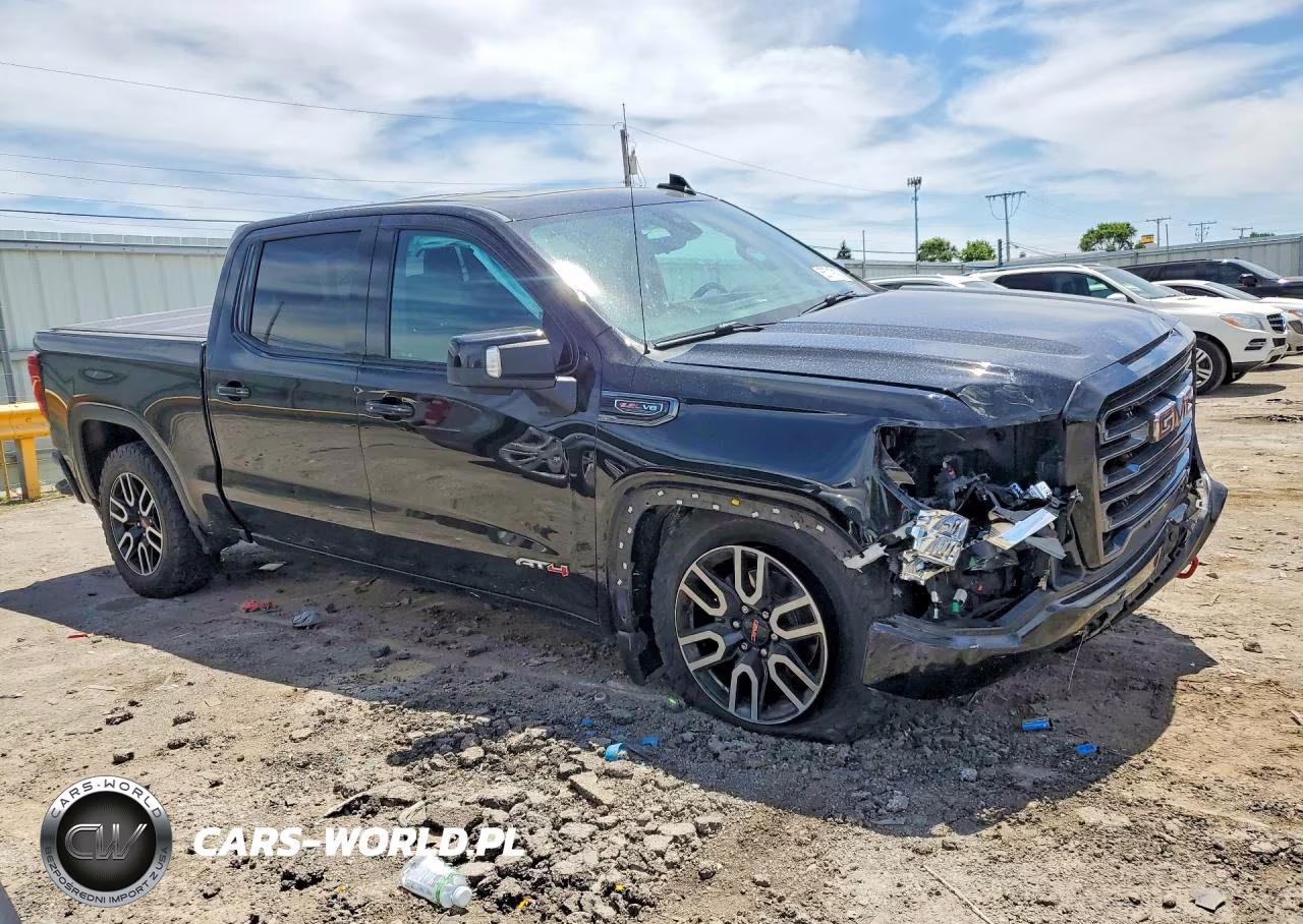 2021 GMC Sierra K1500 At4 VIN:3GTP9EEL1MG207910 - 4