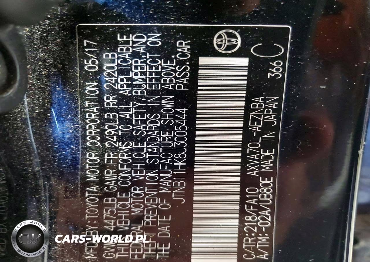 2018 Toyota Camry Le VIN:JTNB11HK8J3005444 - 12