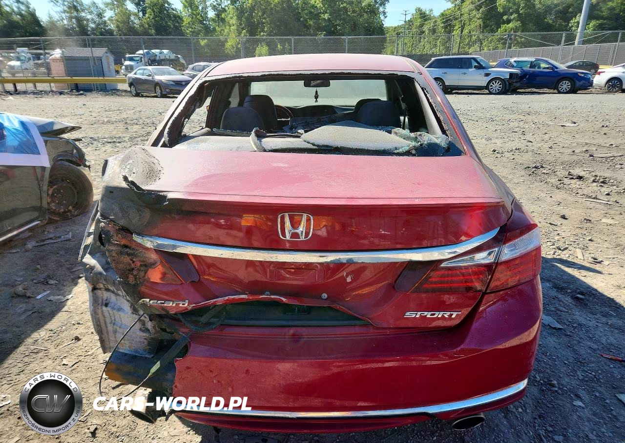 2017 Honda Accord Sport VIN:1HGCR2F51HA252963 - 6