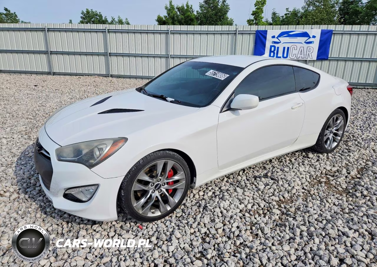 2013 Hyundai Genesis Coupe 3.8L – zdjęcie 1 z 12