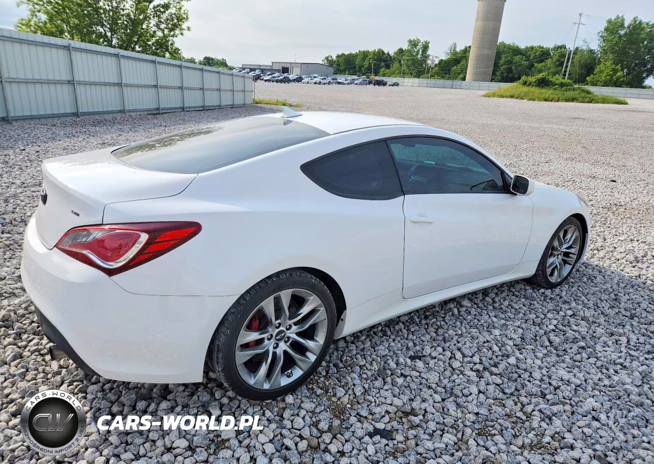 2013 Hyundai Genesis Coupe 3.8L VIN:KMHHU6KJ2DU080542 - 3