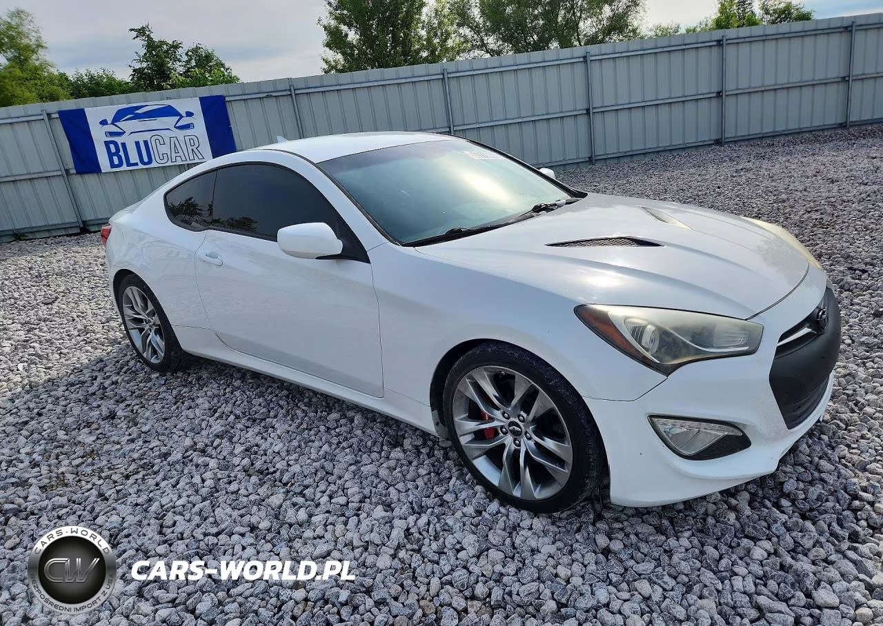 2013 Hyundai Genesis Coupe 3.8L VIN:KMHHU6KJ2DU080542 - 4