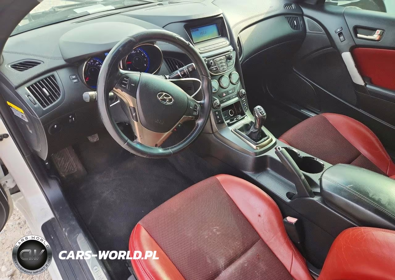2013 Hyundai Genesis Coupe 3.8L VIN:KMHHU6KJ2DU080542 - 8