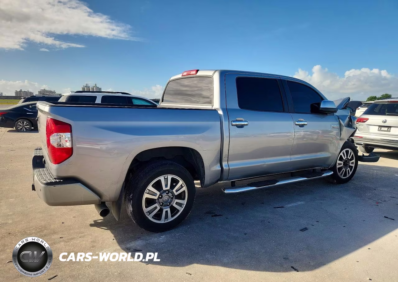 2019 Toyota Tundra Platinum VIN:5TFGY5F18KX250603 - 3
