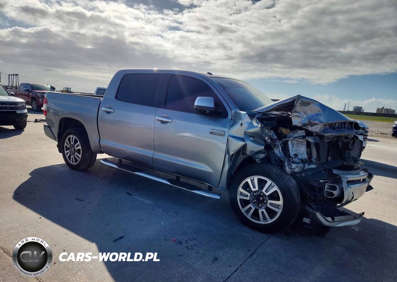 2019 Toyota Tundra Platinum VIN:5TFGY5F18KX250603 - 4