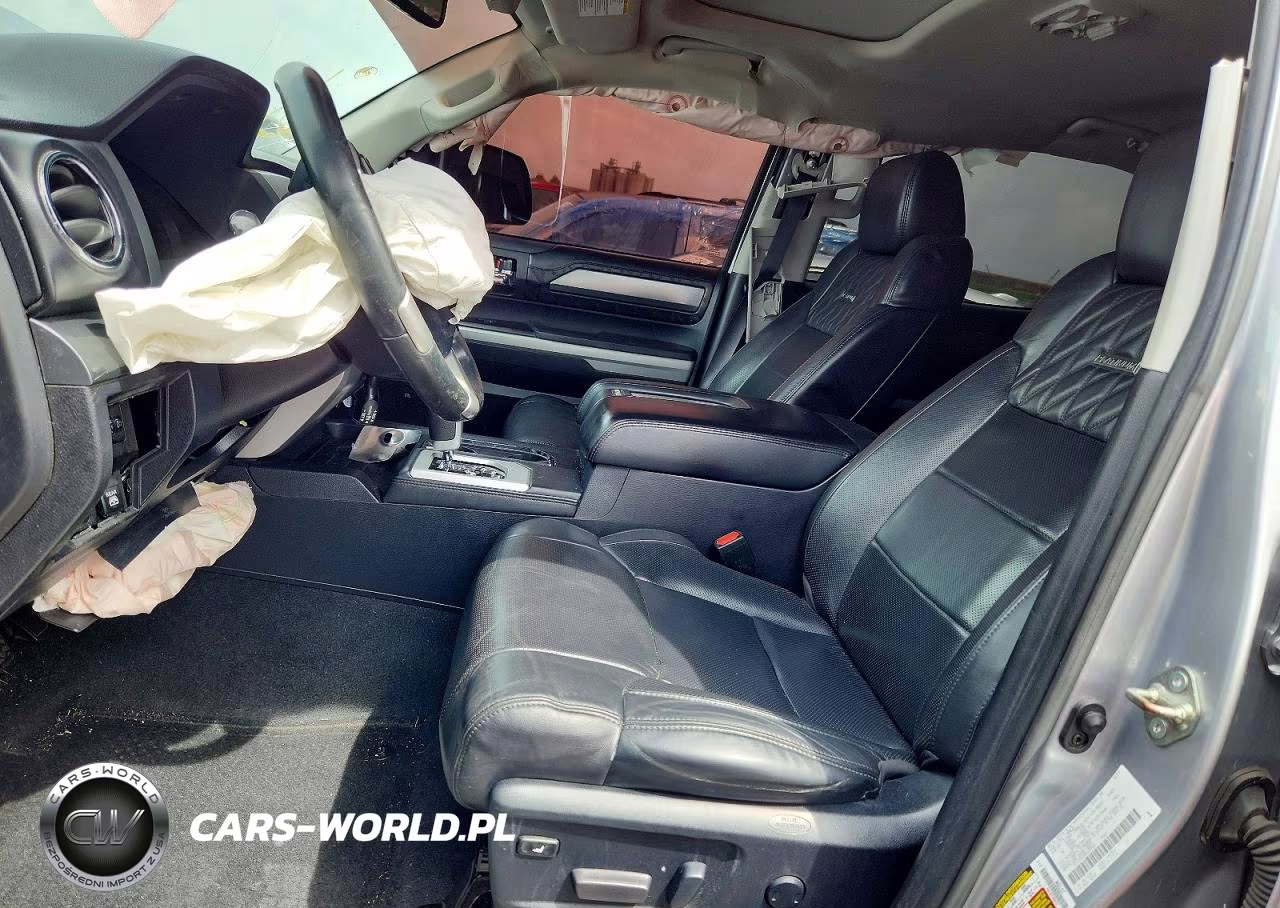 2019 Toyota Tundra Platinum VIN:5TFGY5F18KX250603 - 7