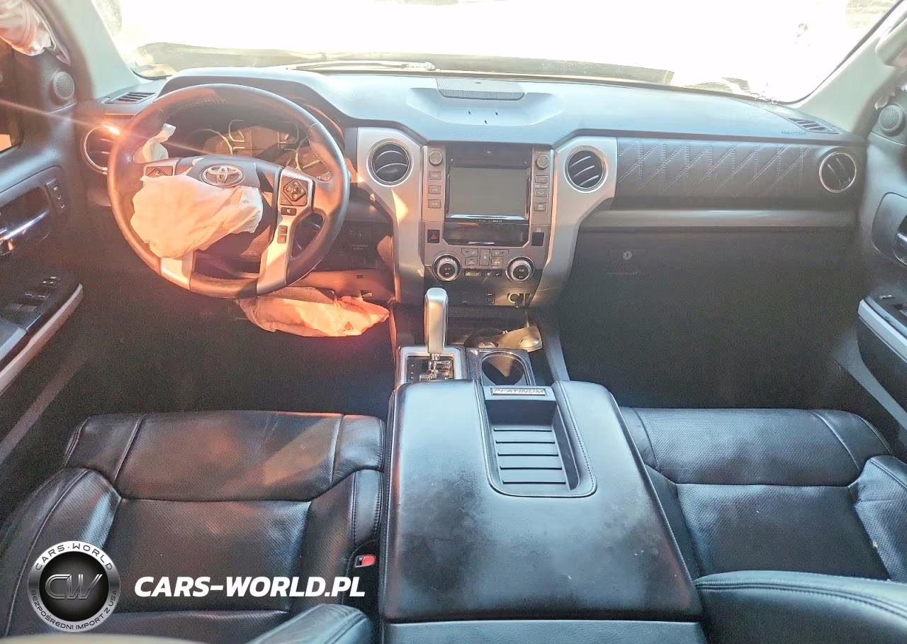 2019 Toyota Tundra Platinum VIN:5TFGY5F18KX250603 - 8