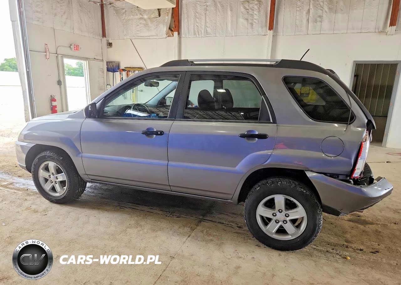 2009 Kia Sportage Lx VIN:KNDJE723697628784 - 2