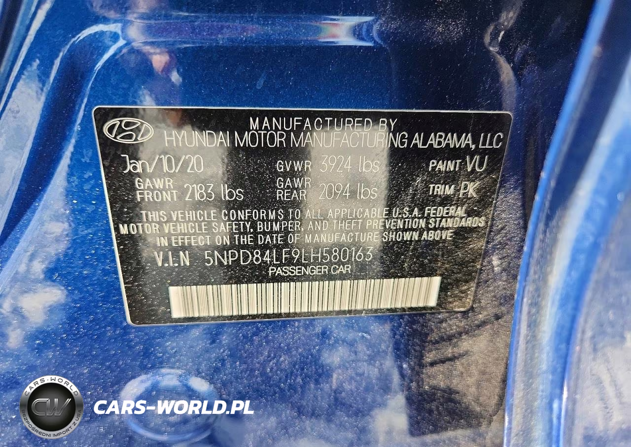 2020 Hyundai Elantra Sel VIN:5NPD84LF9LH580163 - 13