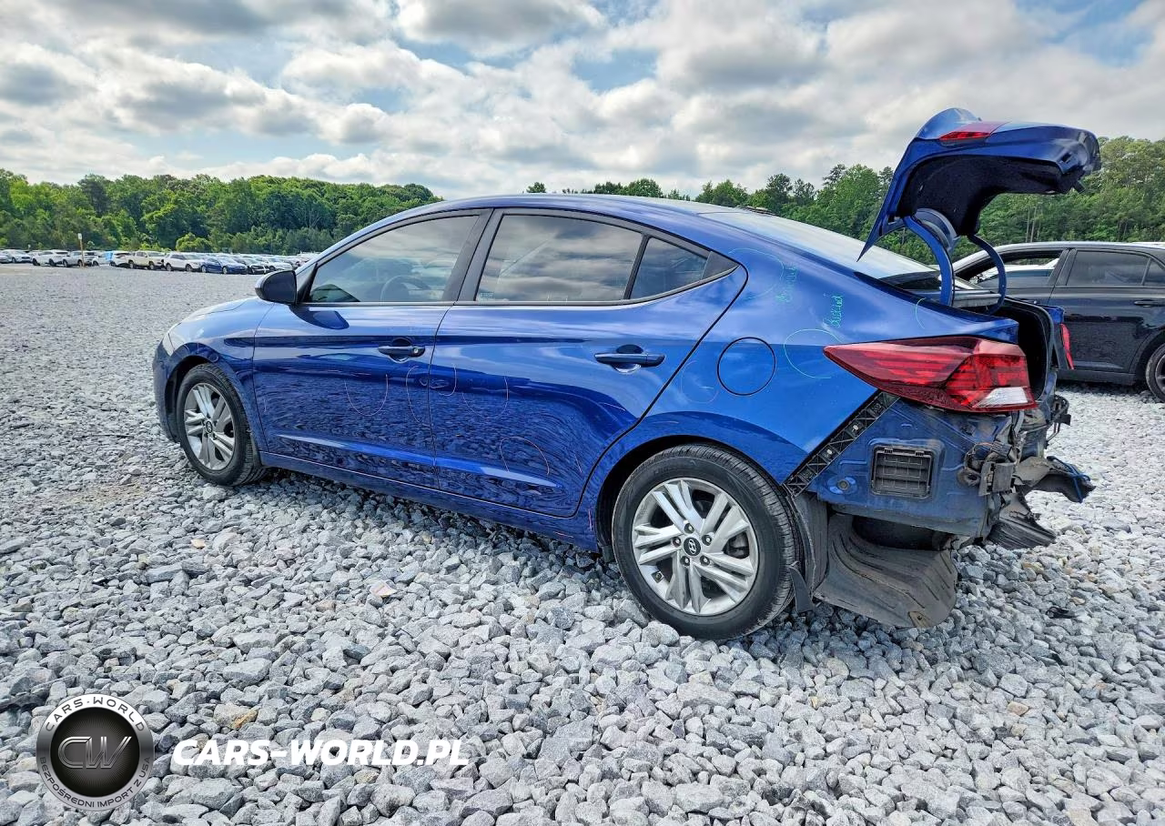 2020 Hyundai Elantra Sel VIN:5NPD84LF9LH580163 - 2