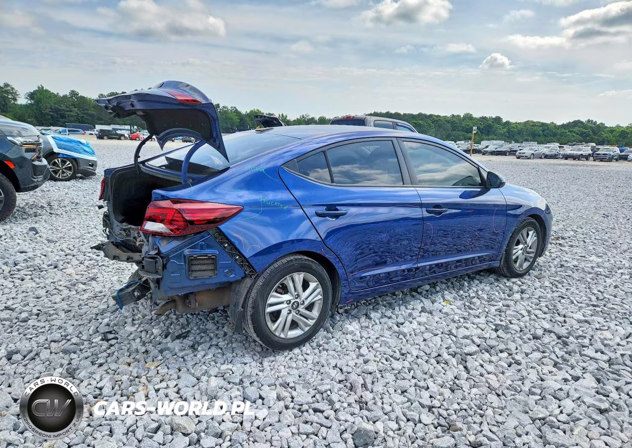 2020 Hyundai Elantra Sel VIN:5NPD84LF9LH580163 - 3