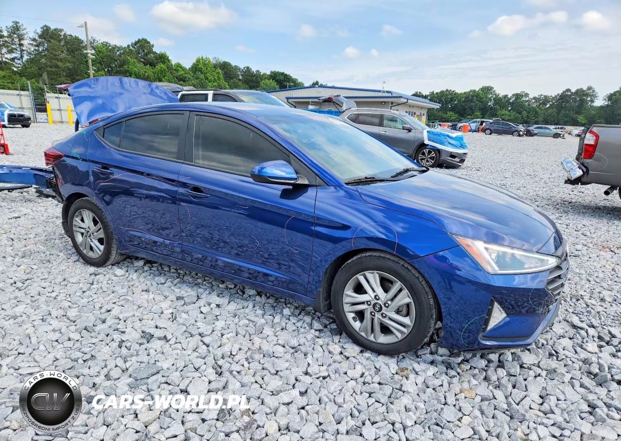 2020 Hyundai Elantra Sel VIN:5NPD84LF9LH580163 - 4