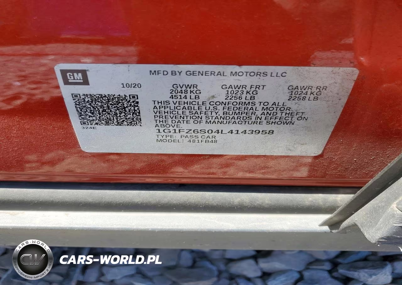 2020 Chevrolet Bolt Ev Premier VIN:1G1FZ6S04L4143958 - 12