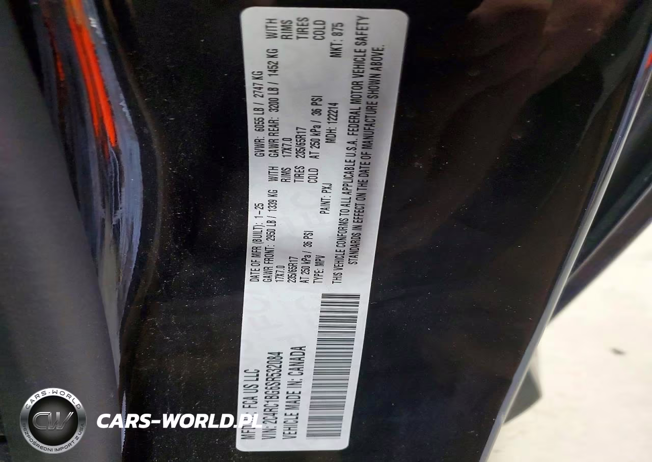 2025 Chrysler Pacifica Select VIN:2C4RC1BG6SR532084 - 13