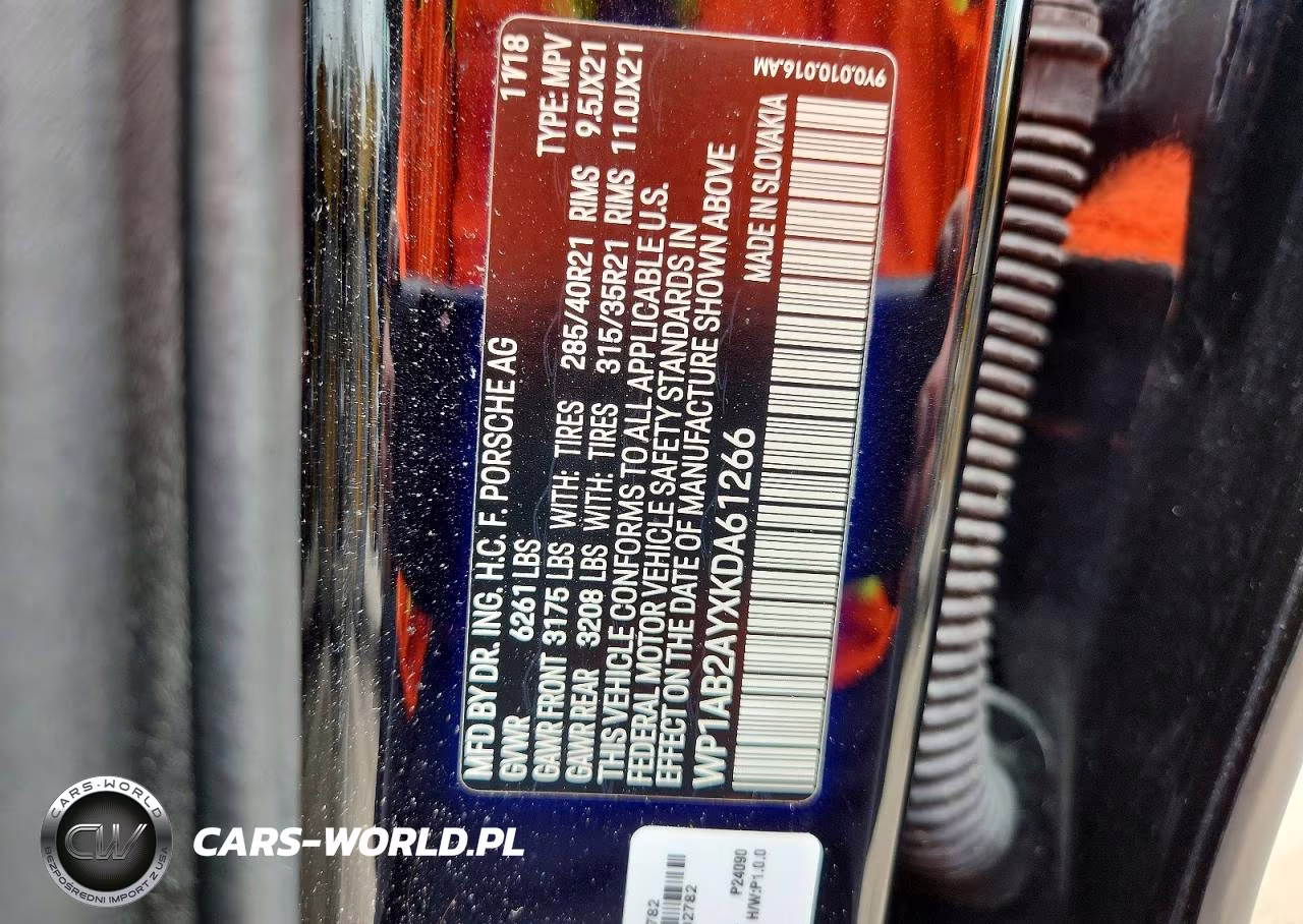 2019 Porsche Cayenne S VIN:WP1AB2AYXKDA61266 - 12