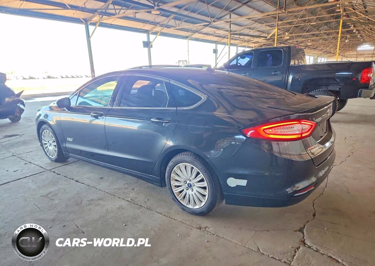 2014 Ford Fusion Titanium Phev VIN:3FA6P0SUXER383061 - 2