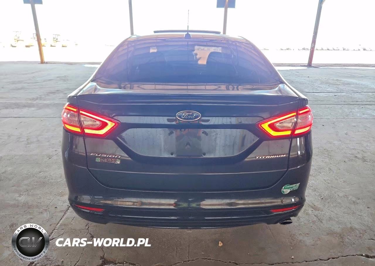 2014 Ford Fusion Titanium Phev VIN:3FA6P0SUXER383061 - 6