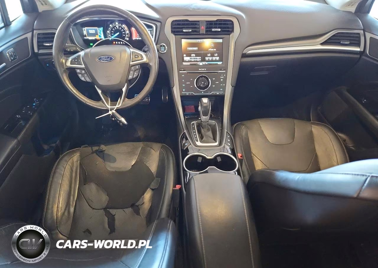 2014 Ford Fusion Titanium Phev VIN:3FA6P0SUXER383061 - 8