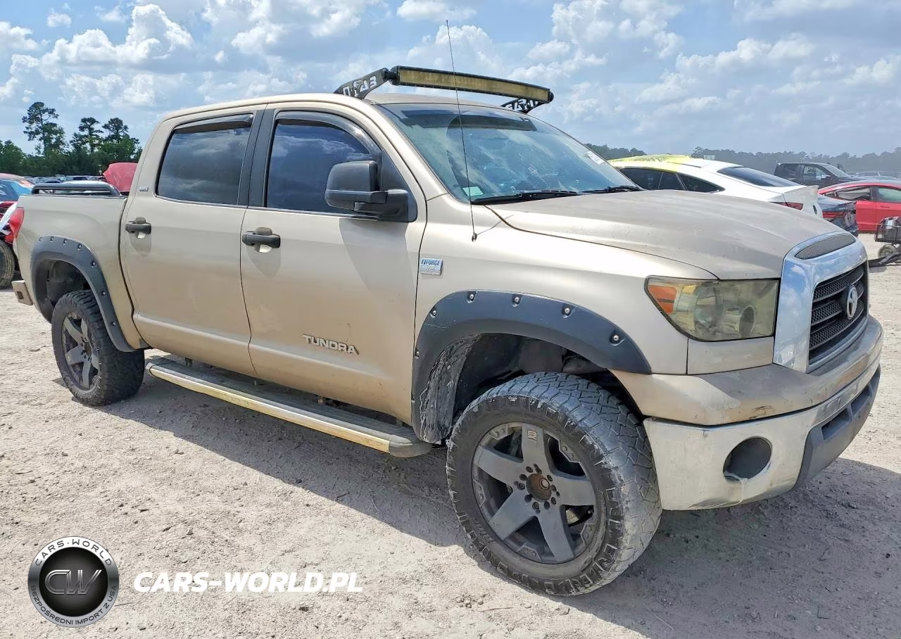 2007 Toyota Tundra Crewmax Sr5 VIN:5TBET54107S456528 - 4